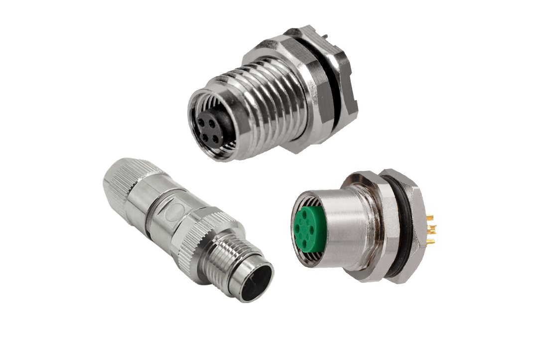 Product image of three ethernet and usb connector products