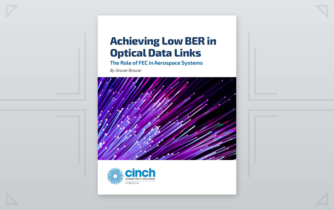 Achieving Low BER in Optical Data Links: The Role of FEC in Aerospace Systems